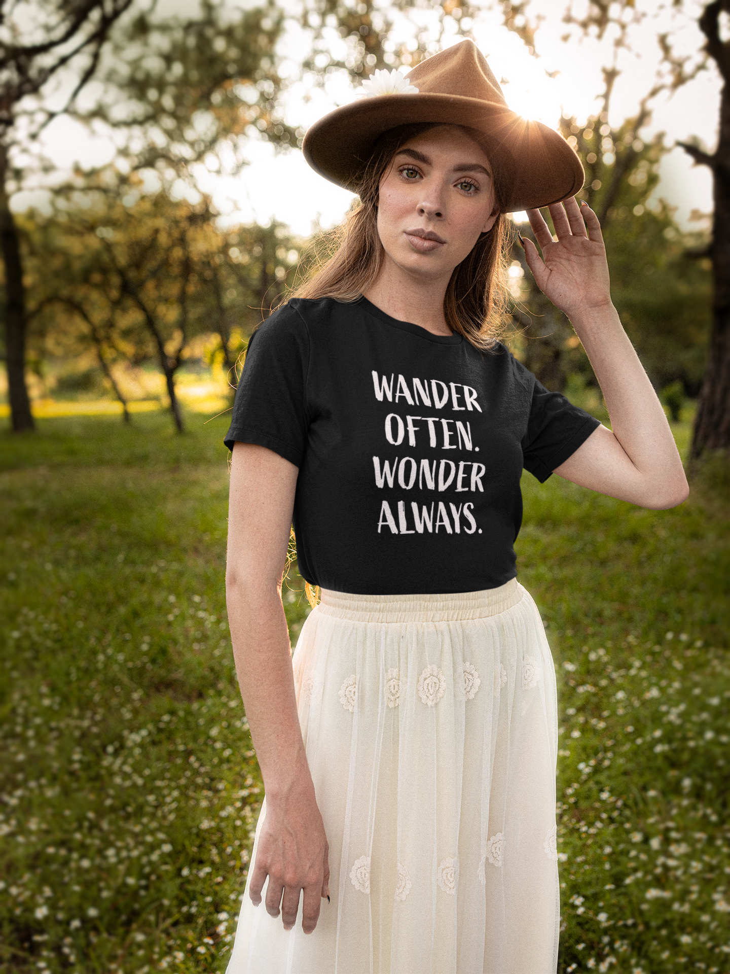 Wander Often, Wonder Always Tee (womens fit)