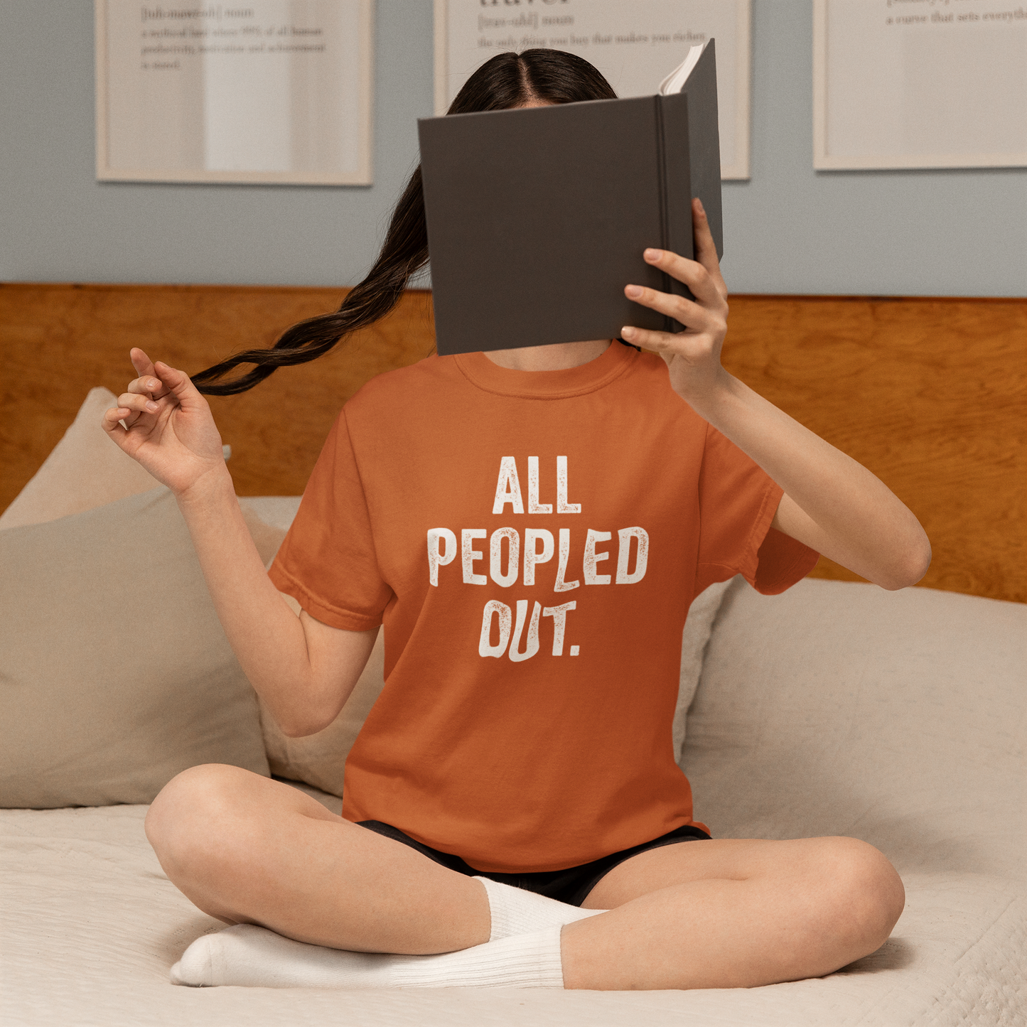 All Peopled Out Tee (unisex fit)