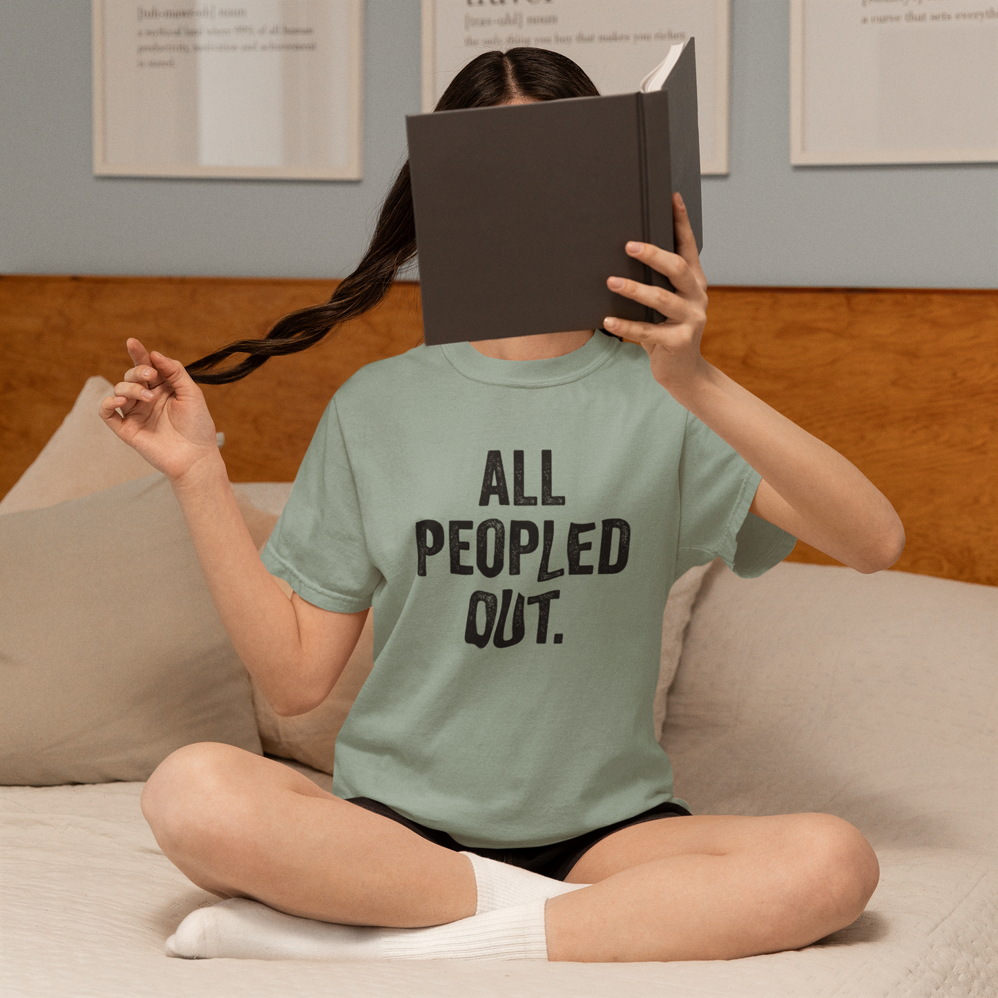 All Peopled Out Tee (unisex fit)