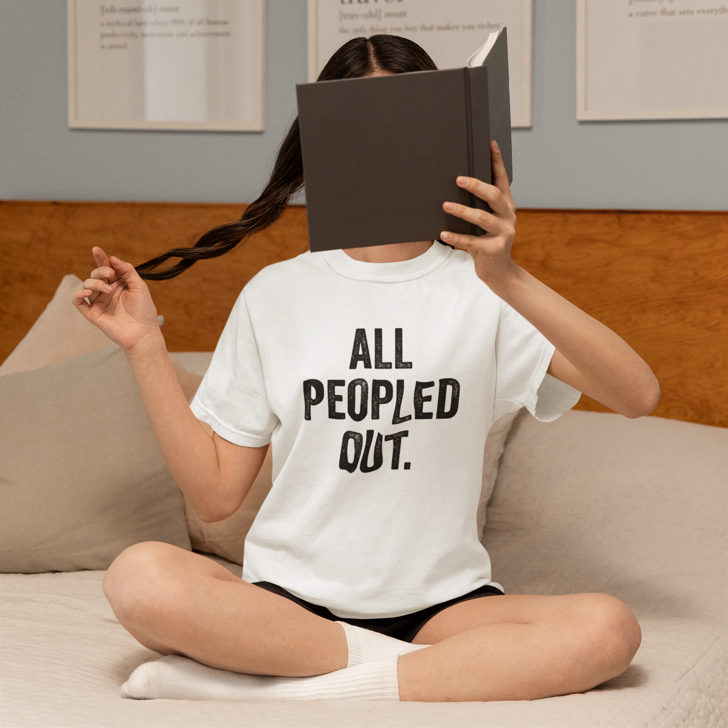 All Peopled Out Tee (unisex fit)