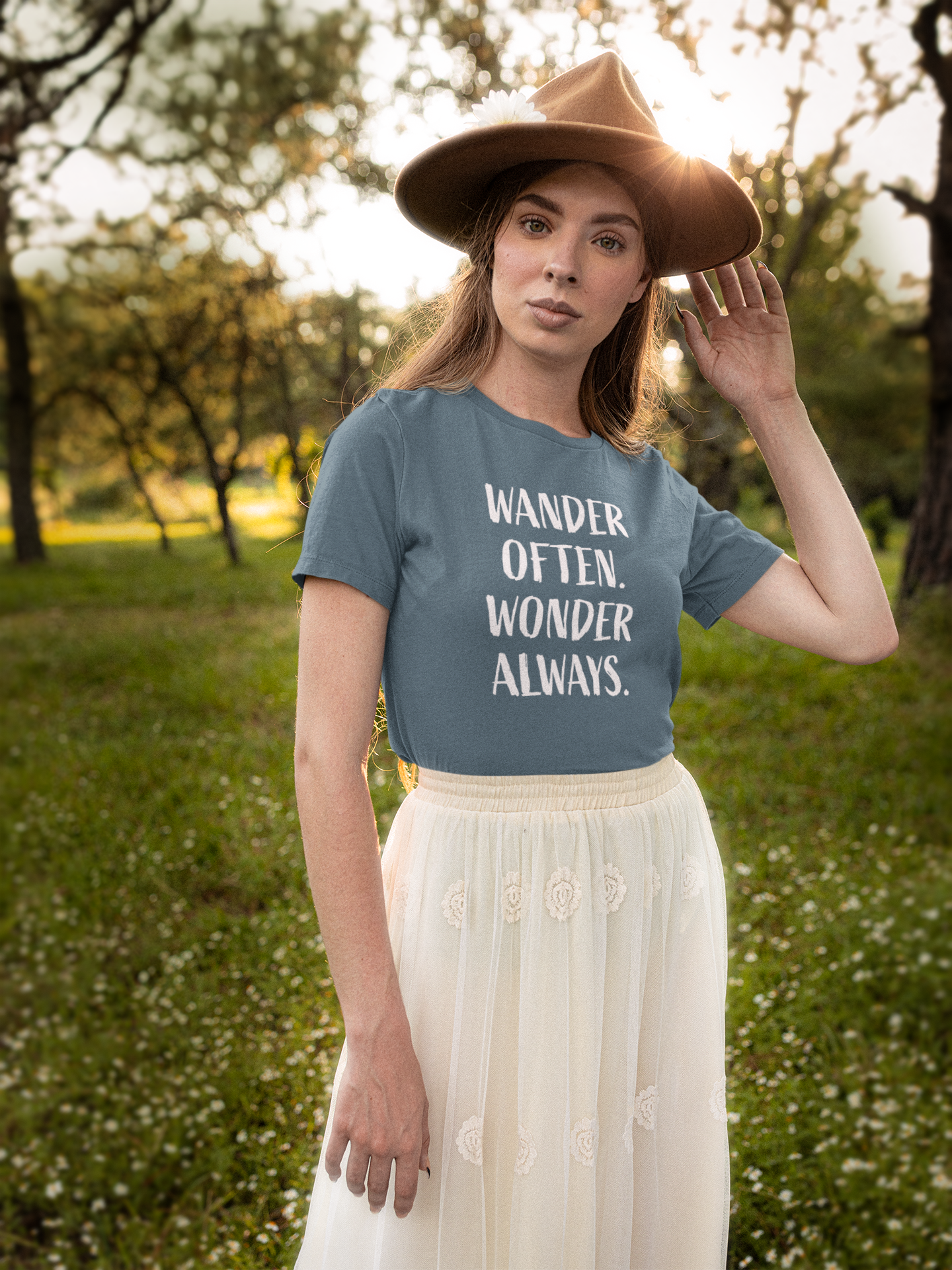 Wander Often, Wonder Always Tee (womens fit)